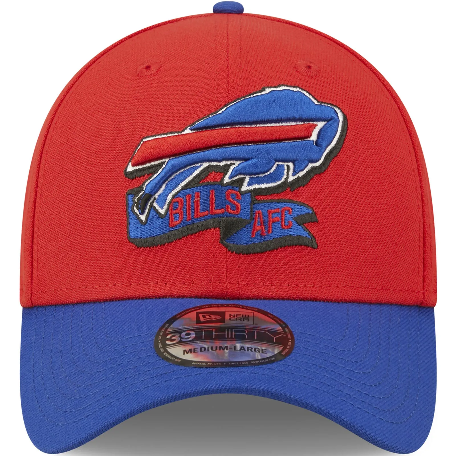 New Era Buffalo Bills NFL 2022 Sideline 39THIRTY Baseball Cap - Red