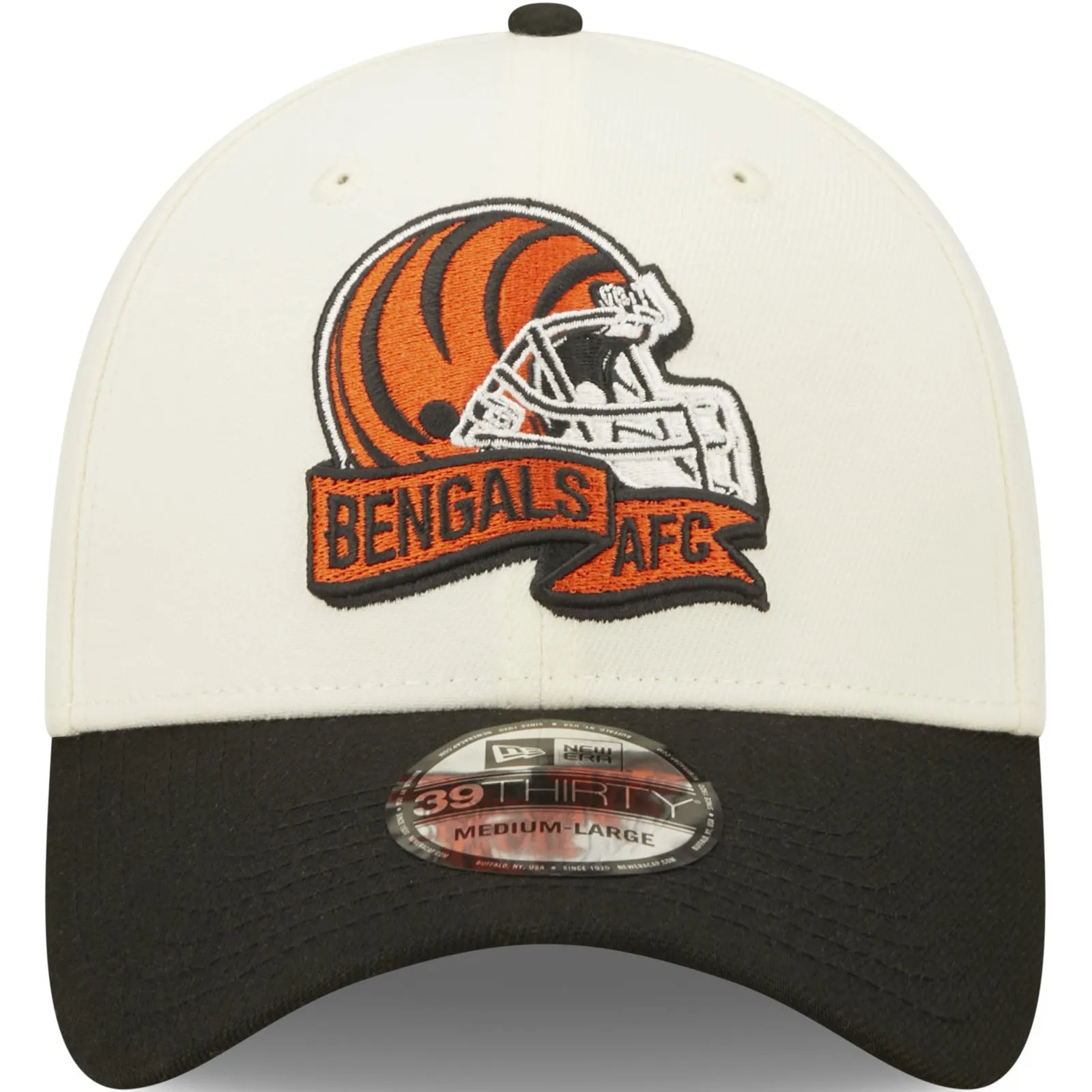 New Era Cincinnati Bengals NFL 39THIRTY Sideline 2022 Baseball Cap - White