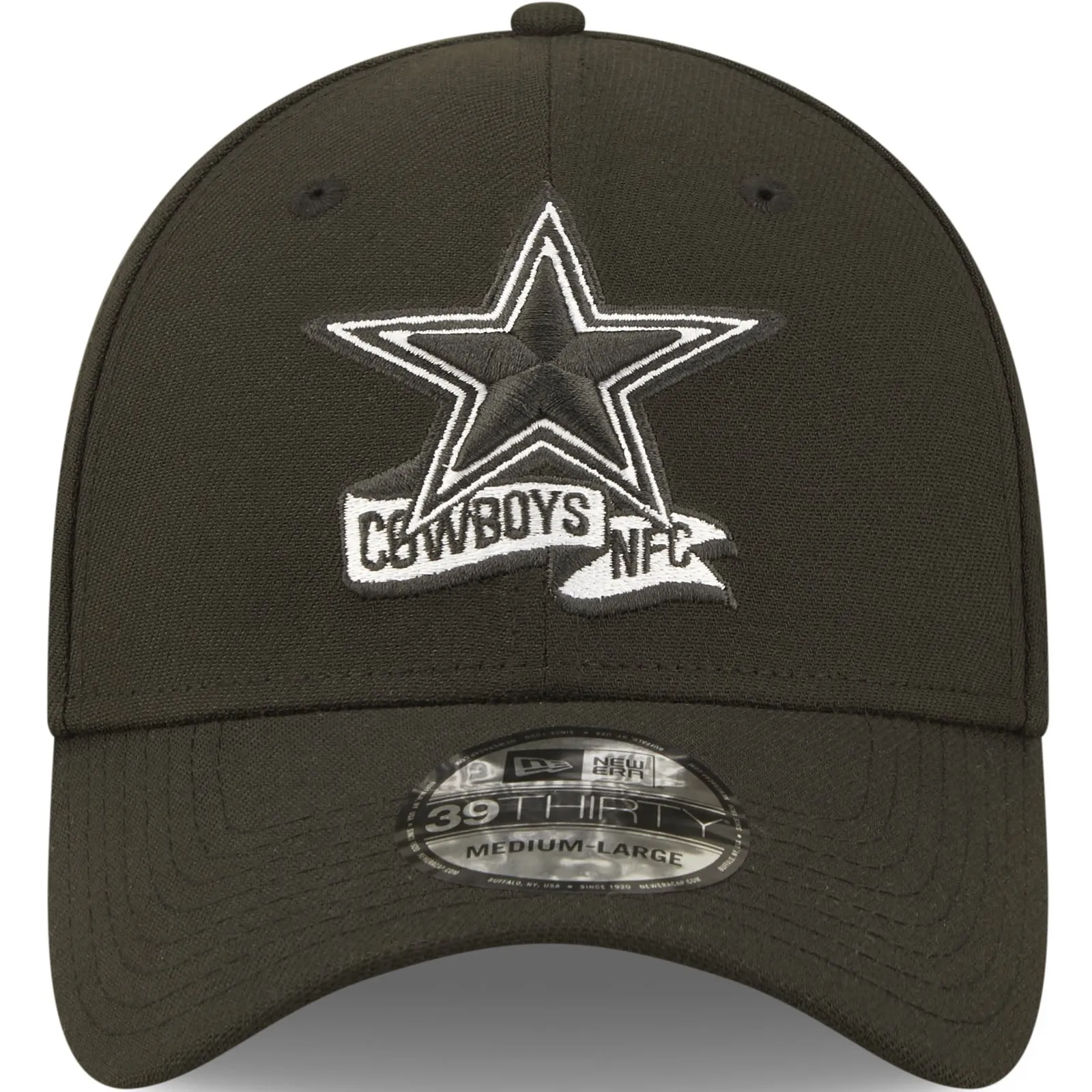 New Era Dallas Cowboys NFL 39THIRTY Sideline 2022 Baseball Cap - Black