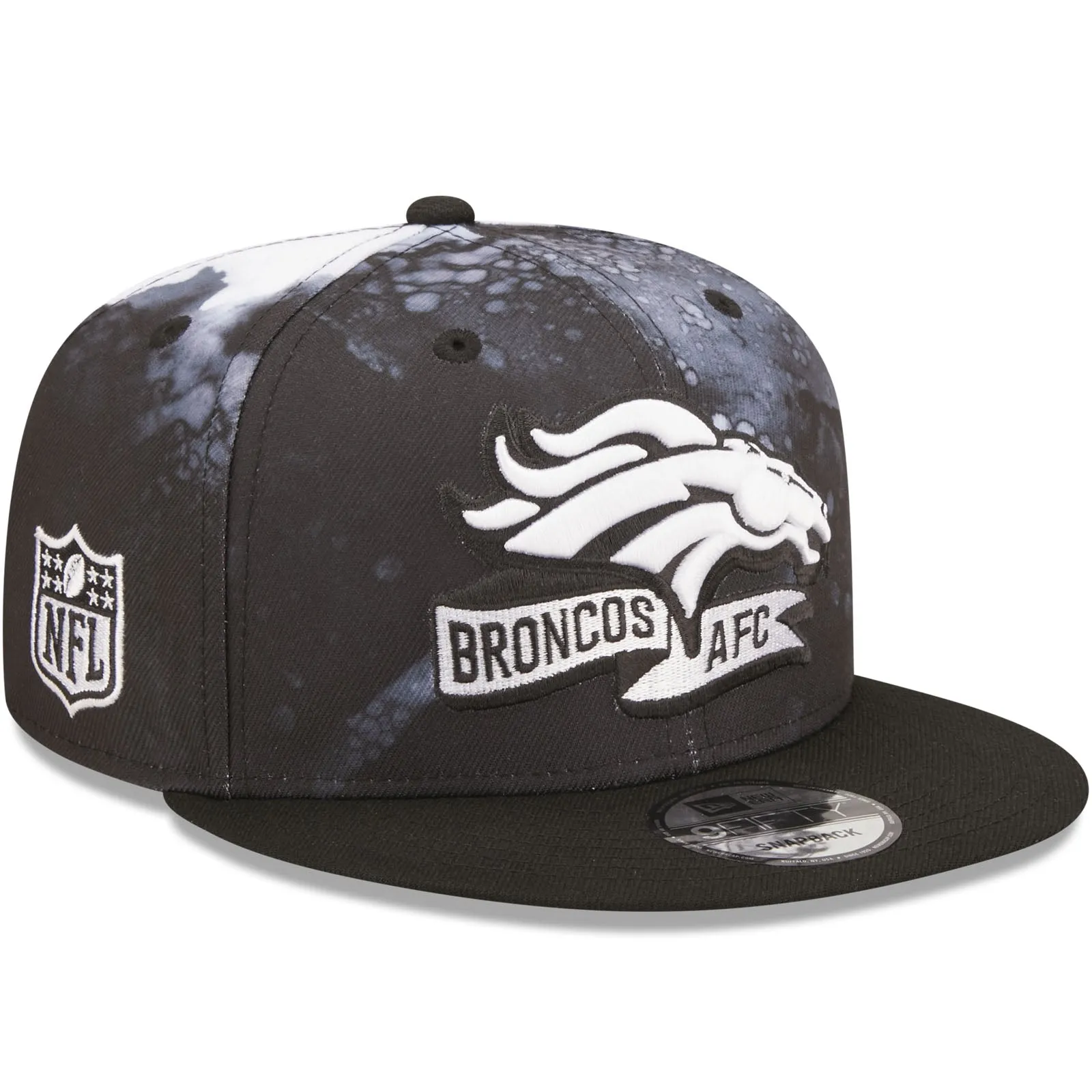 New Era Denver Broncos NFL 2022 Sideline 9FIFTY Baseball Cap - Black