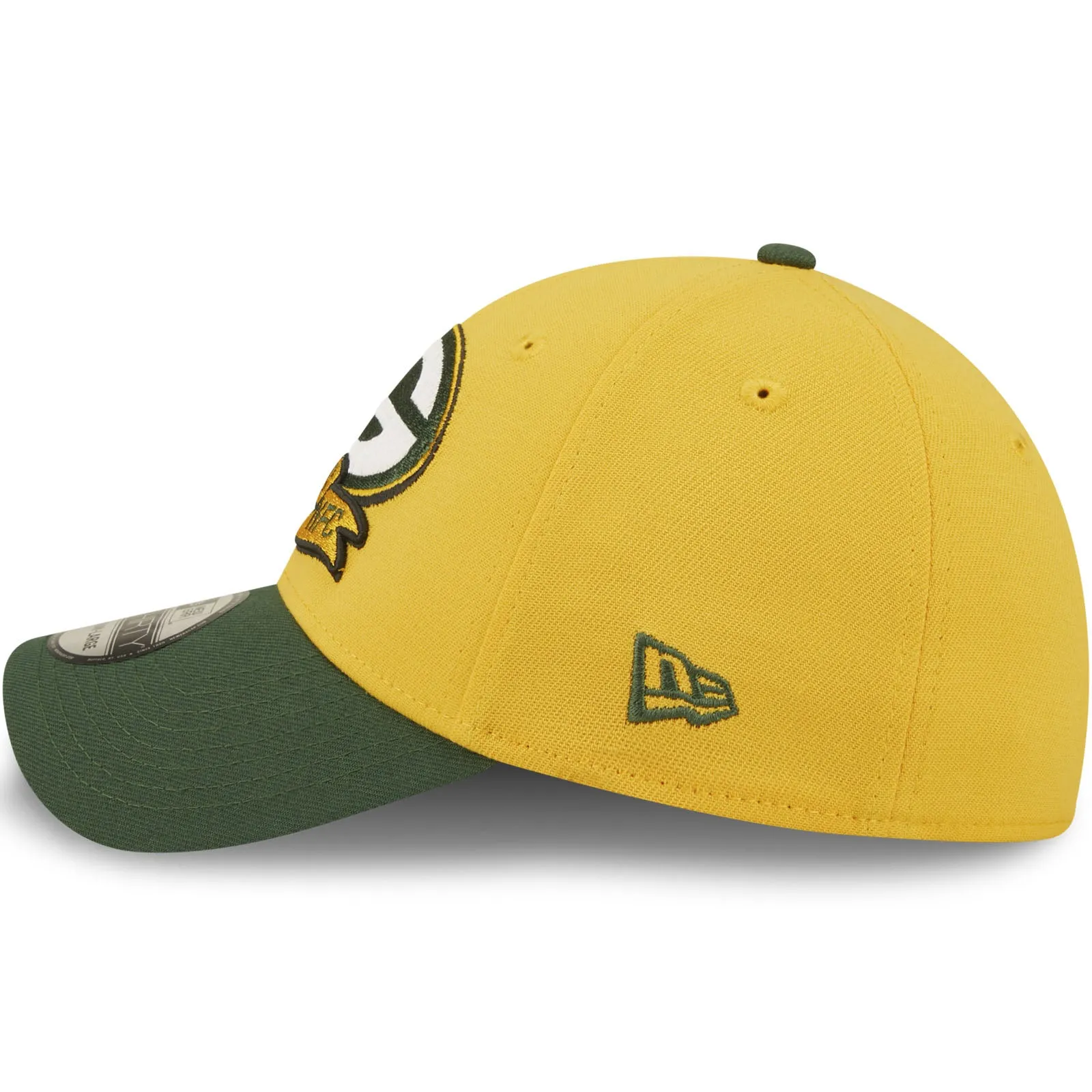 New Era Green Bay Packers NFL 2022 Sideline 39THIRTY Baseball Cap - Yellow