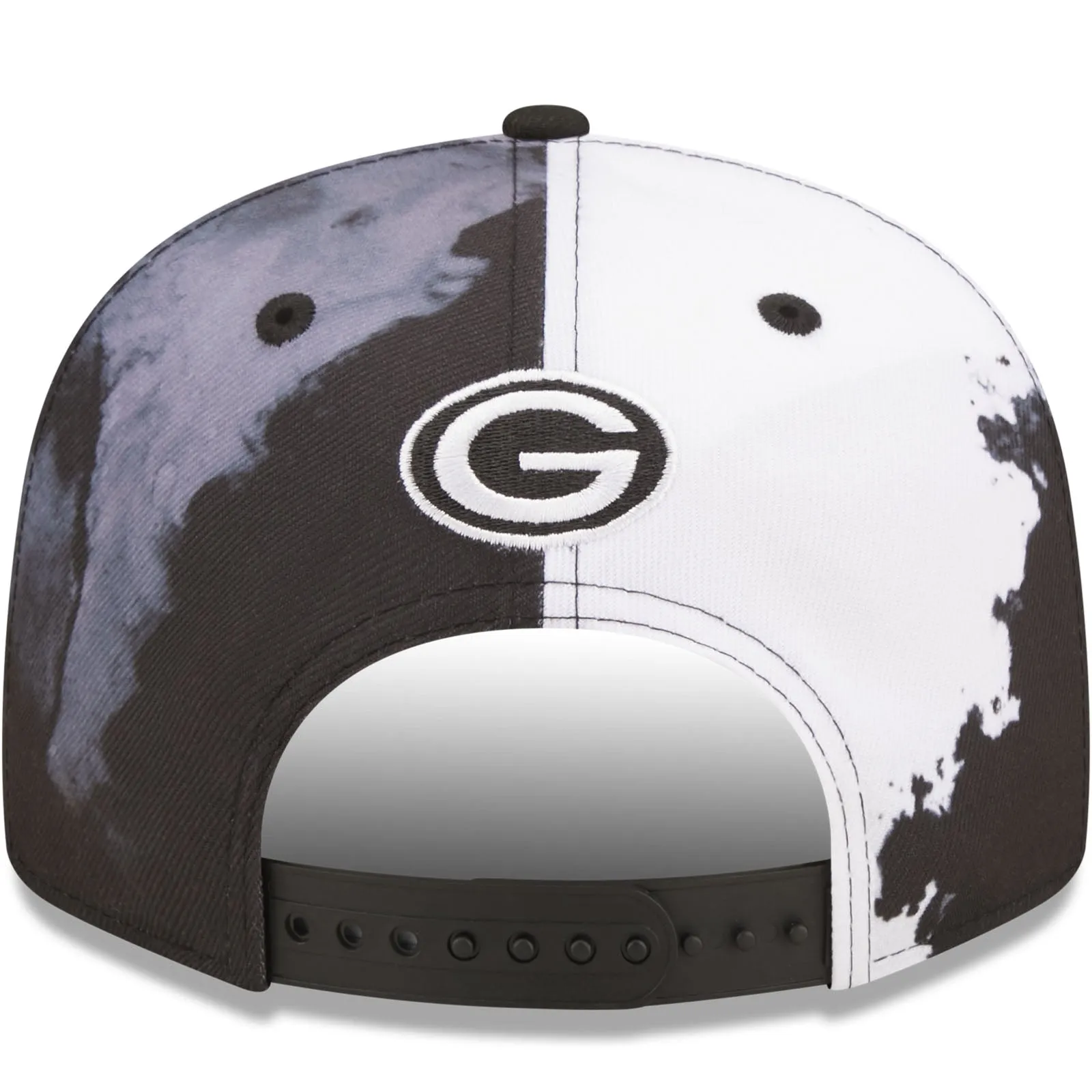 New Era Green Bay Packers NFL 9FIFTY 2022 Sideline Ink Baseball Cap Black