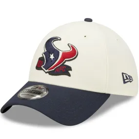 New Era Houston Texans NFL 39THIRTY Sideline 2022 Baseball Cap - White