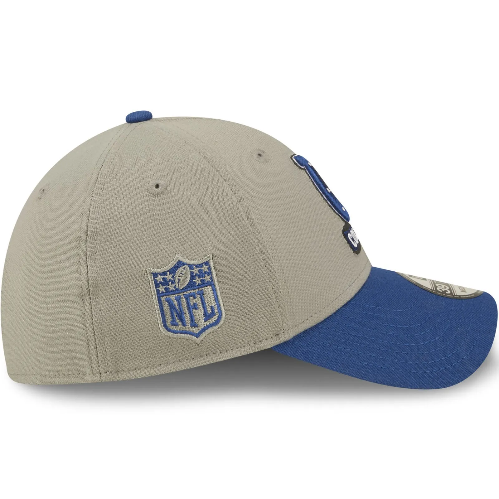 New Era Indianapolis Colts NFL 2022 Sideline 39THIRTY Baseball Cap - Grey