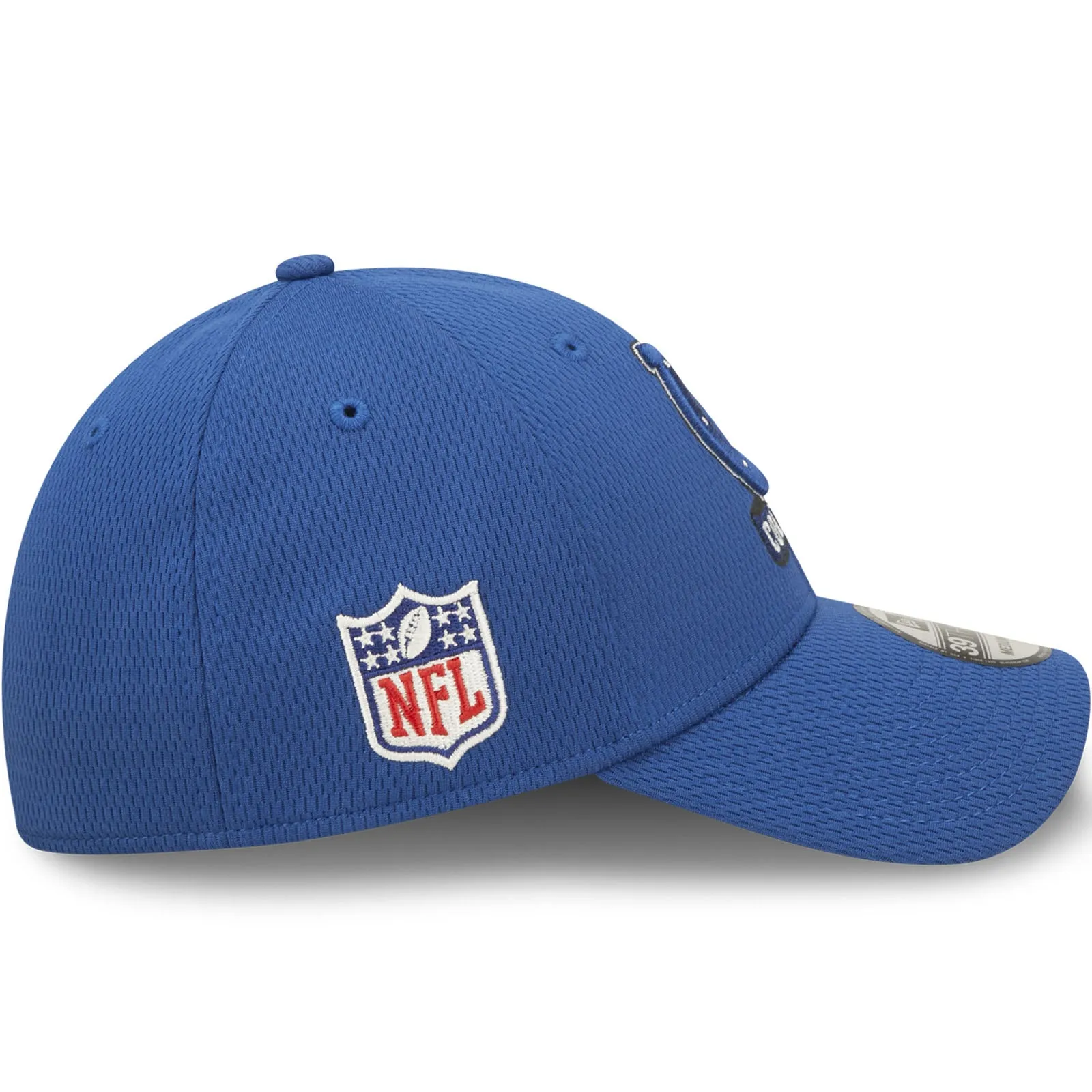 New Era Indianapolis Colts NFL 39THIRTY Sideline Coach 2022 Baseball Cap Blue