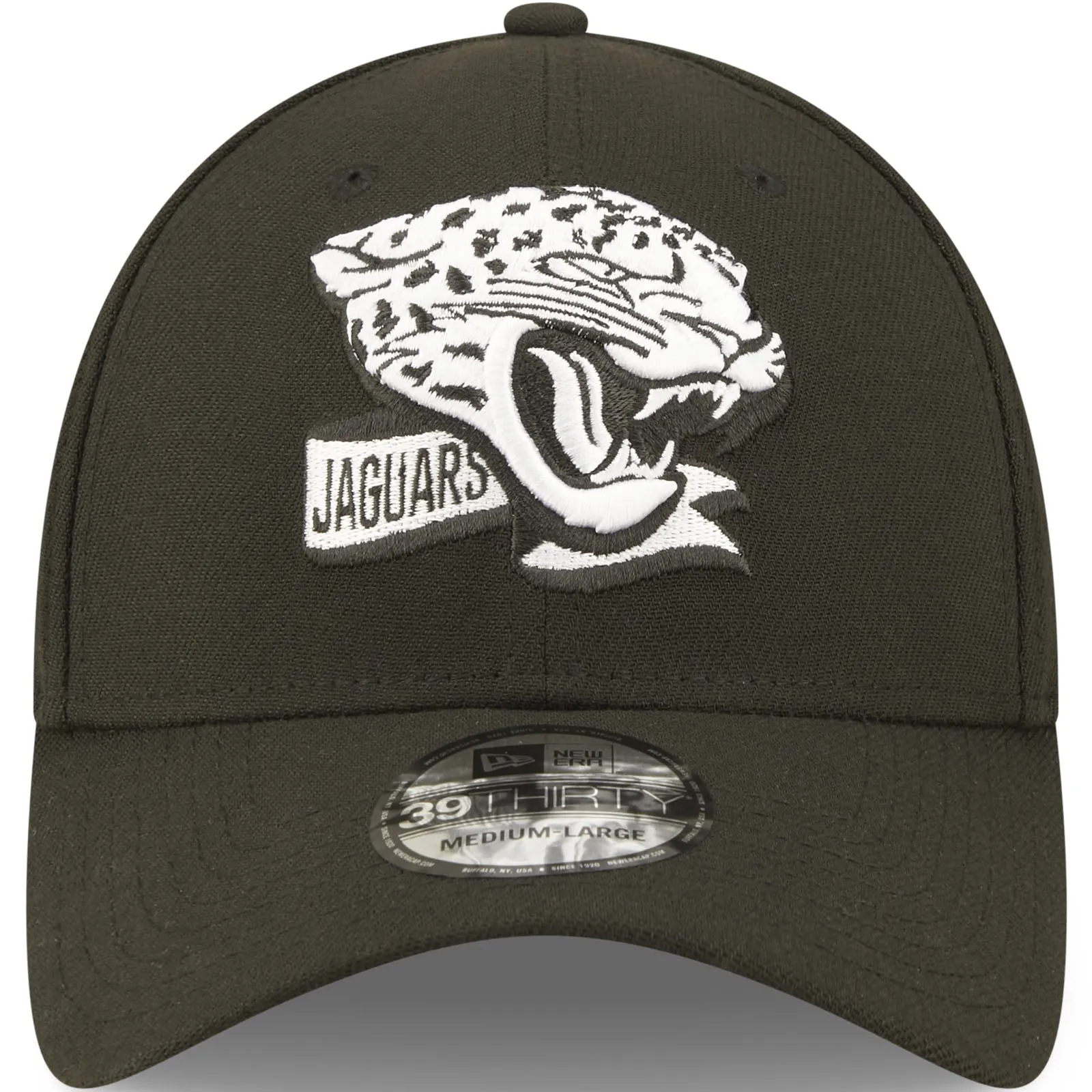 New Era Jacksonville Jaguars NFL 2022 Sideline 39THIRTY Baseball Cap - Black