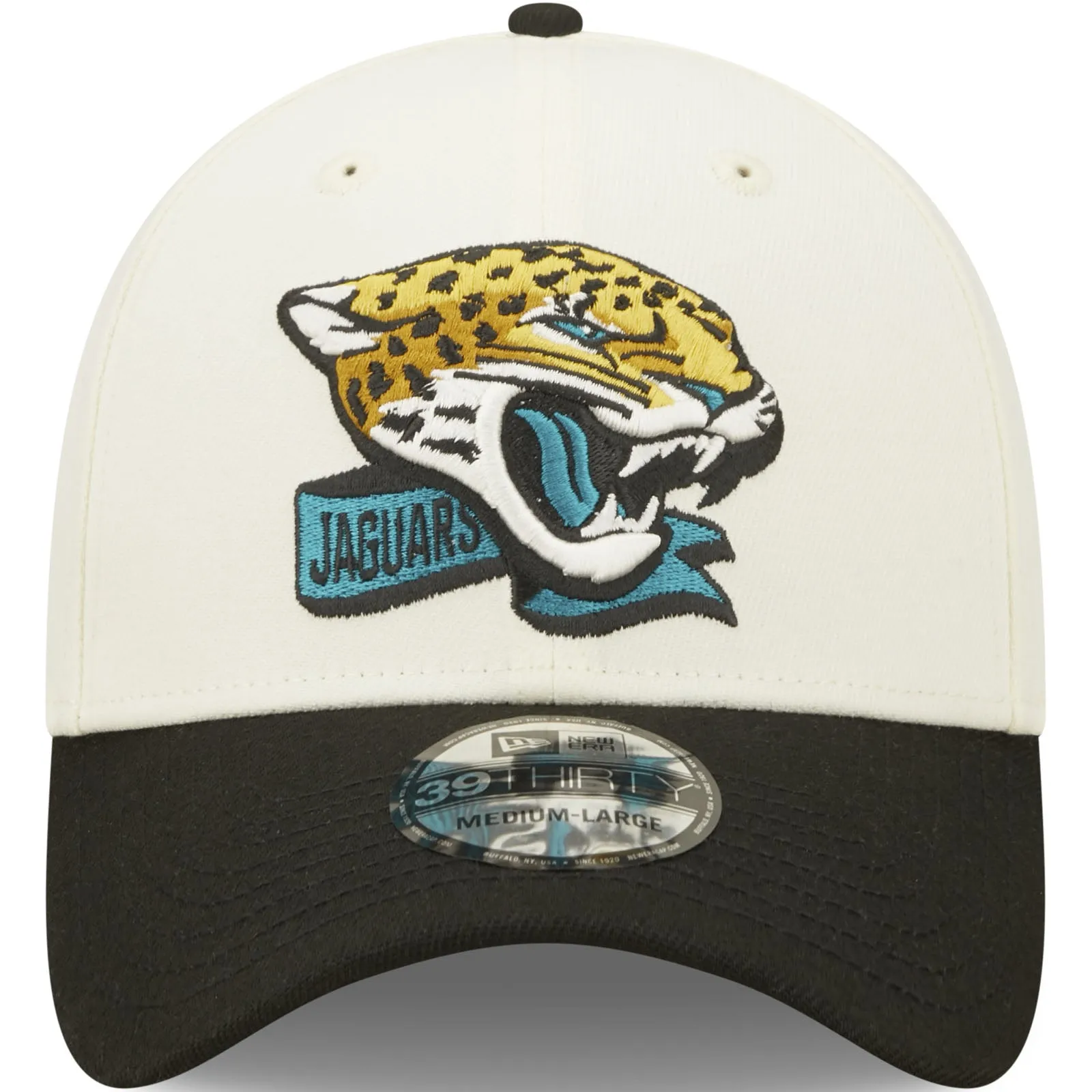 New Era Jacksonville Jaguars NFL 39THIRTY Sideline 2022 Baseball Cap - White