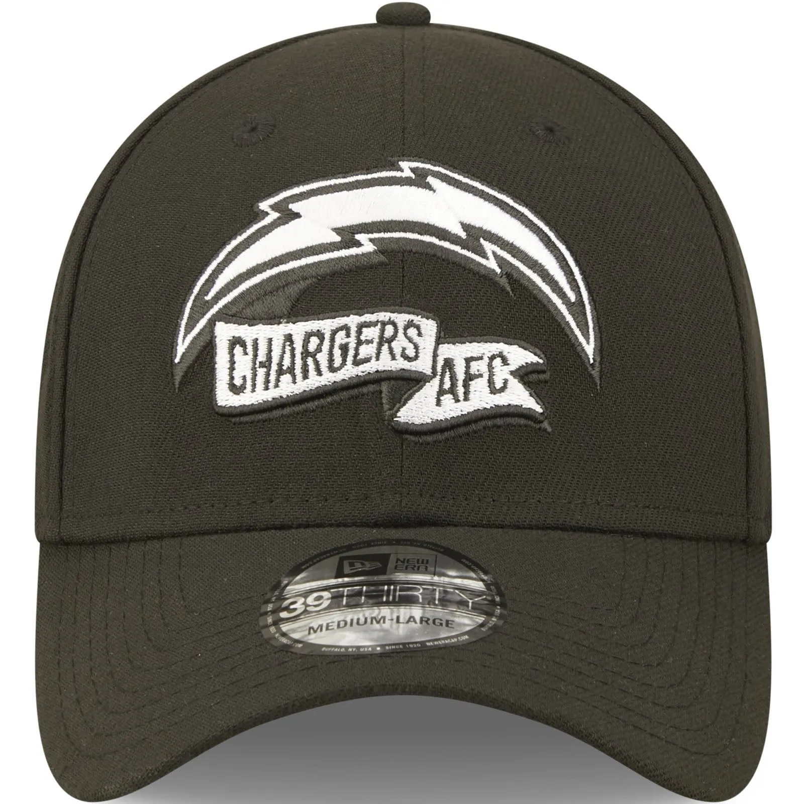 New Era Los Angeles Chargers NFL 2022 Sideline 39THIRTY Baseball Cap - Black