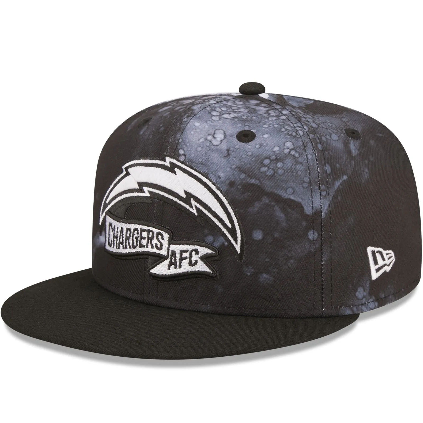 New Era Los Angeles Chargers NFL 9FIFTY 2022 Sideline Ink Baseball Cap Black