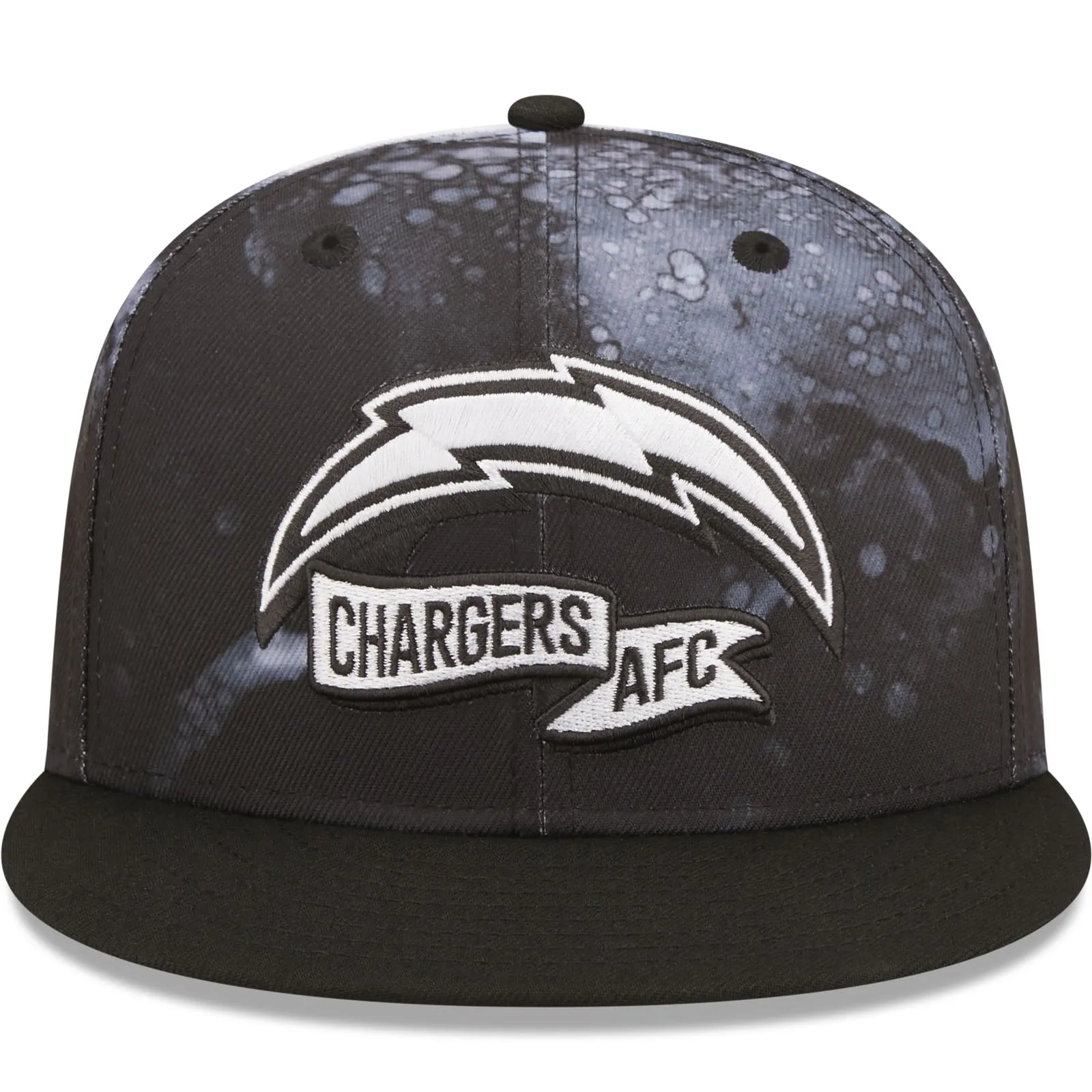 New Era Los Angeles Chargers NFL 9FIFTY 2022 Sideline Ink Baseball Cap Black