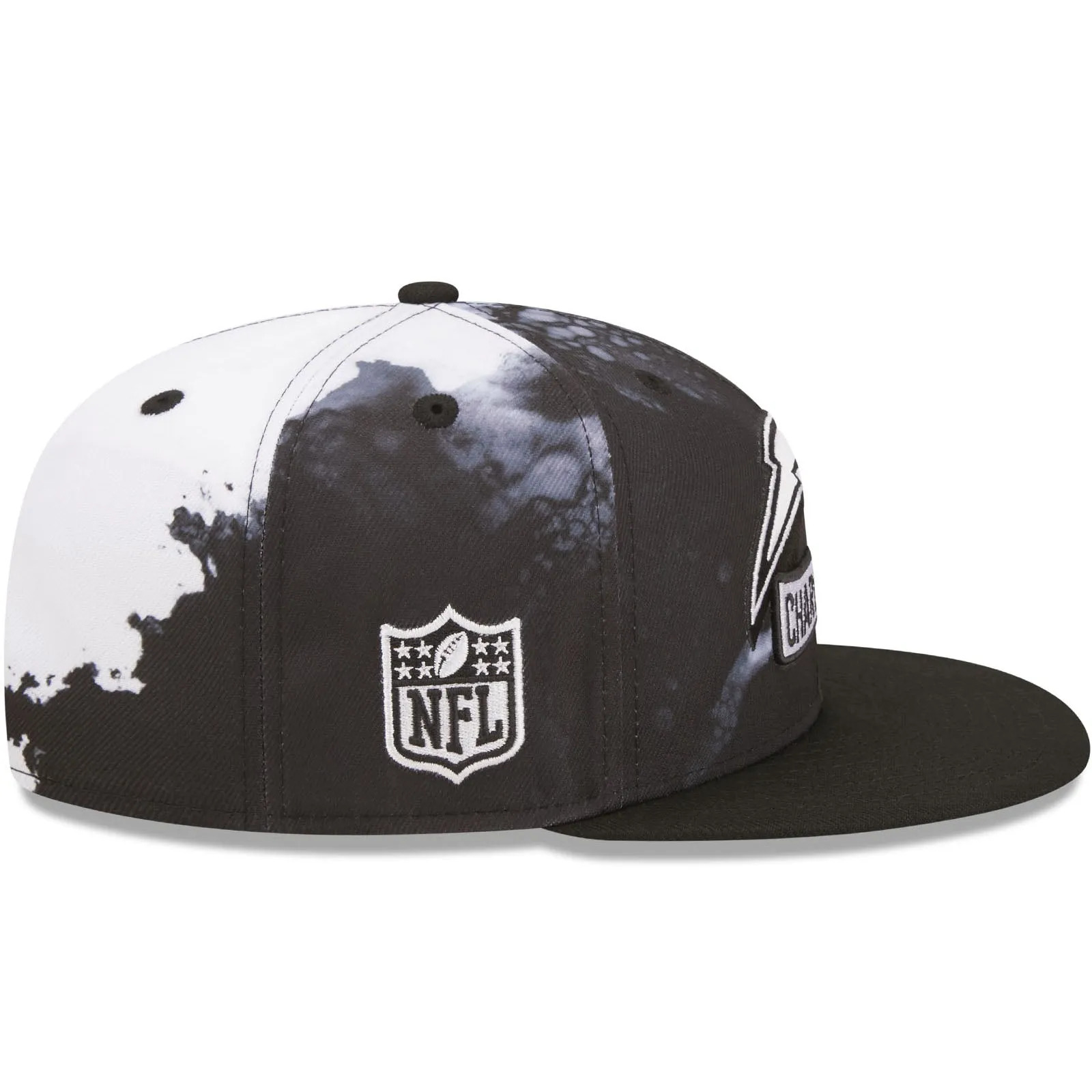 New Era Los Angeles Chargers NFL 9FIFTY 2022 Sideline Ink Baseball Cap Black