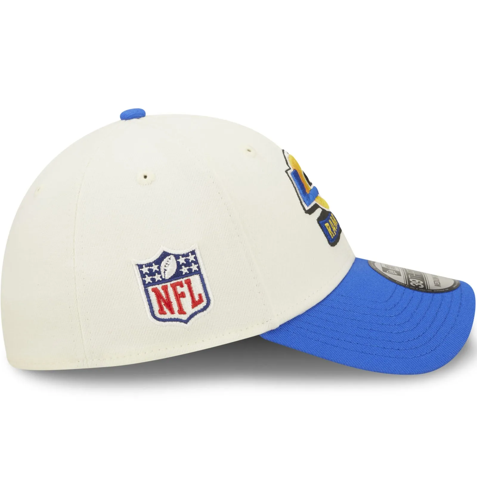 New Era Los Angeles Rams NFL 39THIRTY Sideline 2022 Baseball Cap - White