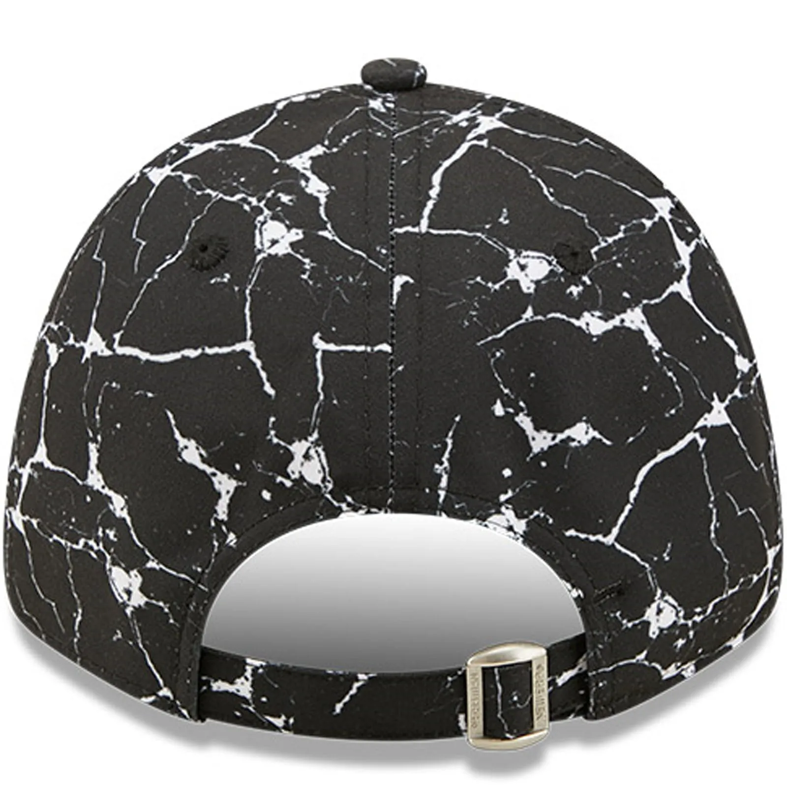 New Era Mens Las Vegas Raiders 9FORTY NFL Marble Baseball Cap - Black