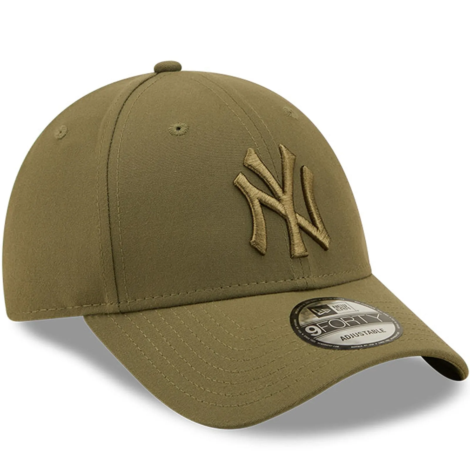 New Era Mens New York Yankees 9FORTY MLB Tonal Repreve Baseball Cap - Khaki