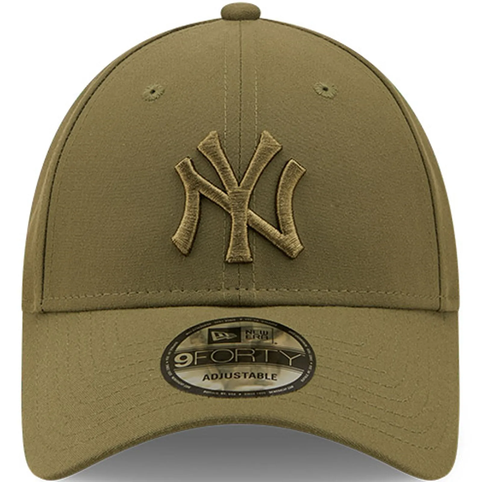 New Era Mens New York Yankees 9FORTY MLB Tonal Repreve Baseball Cap - Khaki