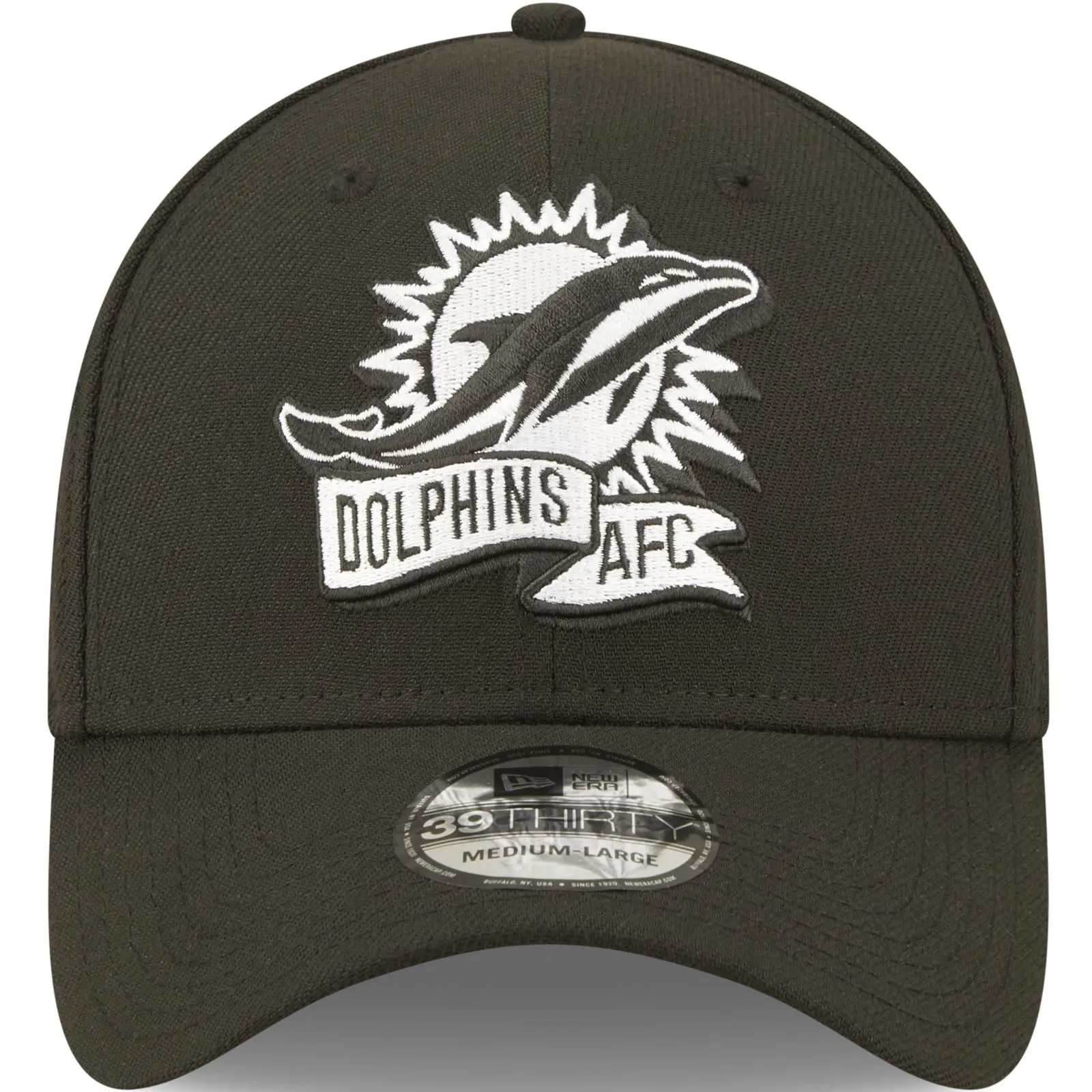 New Era Miami Dolphins NFL 2022 Sideline 39THIRTY Baseball Cap - Black