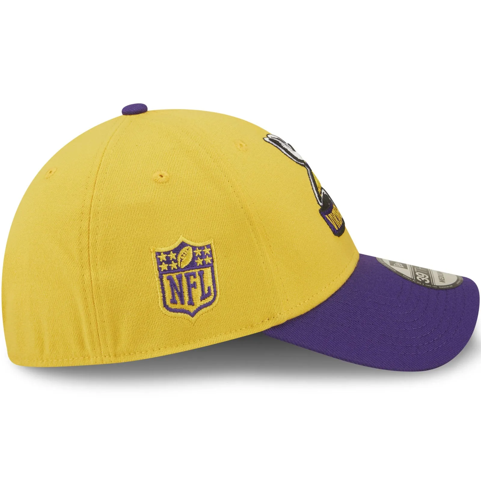 New Era Minnesota Vikings NFL 2022 Sideline 39THIRTY Baseball Cap - Yellow