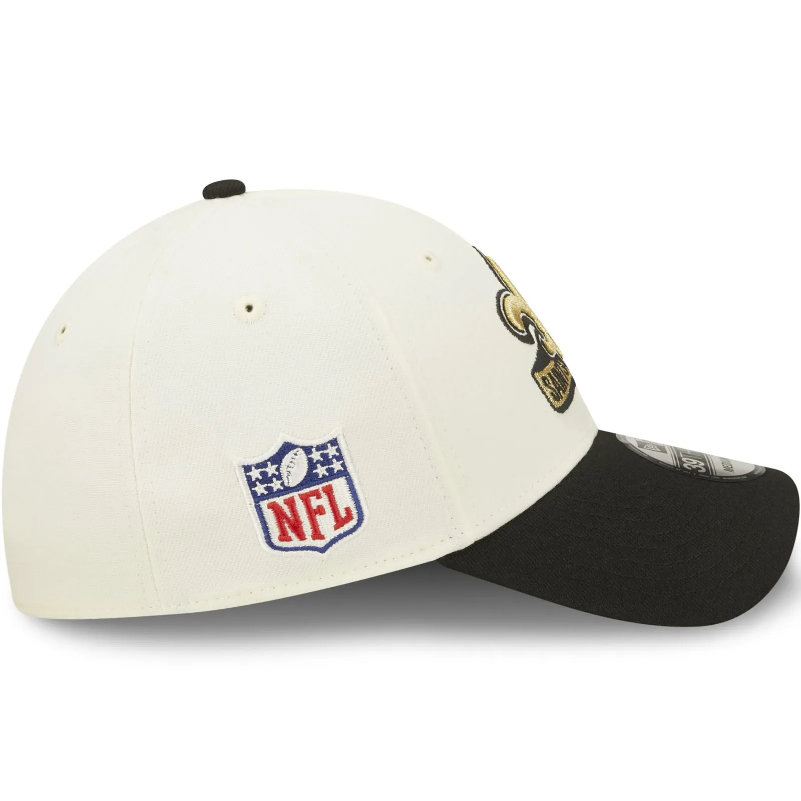 New Era New Orleans Saints NFL 39THIRTY Sideline 2022 Baseball Cap - White