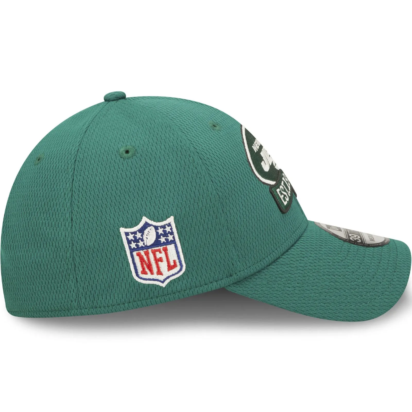 New Era New York Jets NFL 39THIRTY Sideline Coach 2022 Baseball Cap Green