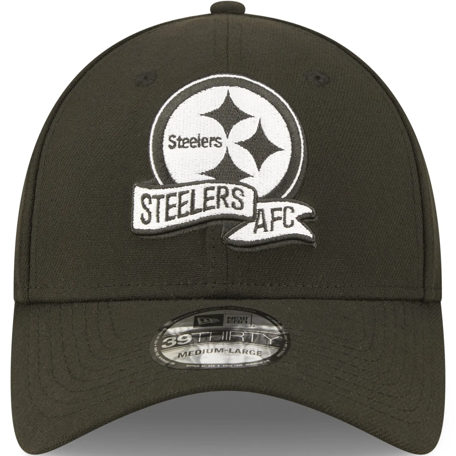 New Era Pittsburgh Steelers NFL 39THIRTY Sideline 2022 Baseball Cap - Black