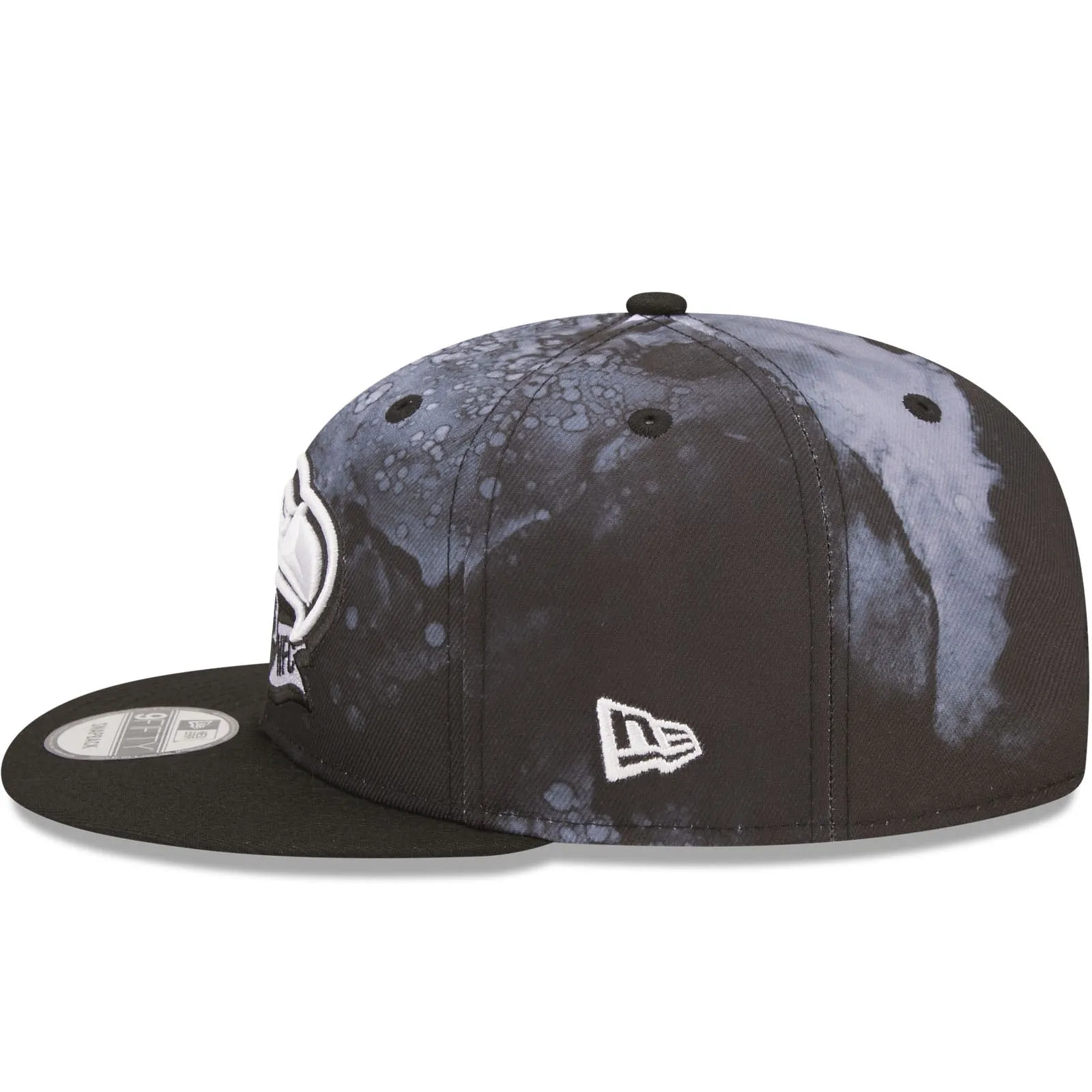 New Era Seattle Seahawks NFL 9FIFTY 2022 Sideline Ink Baseball Cap - Black