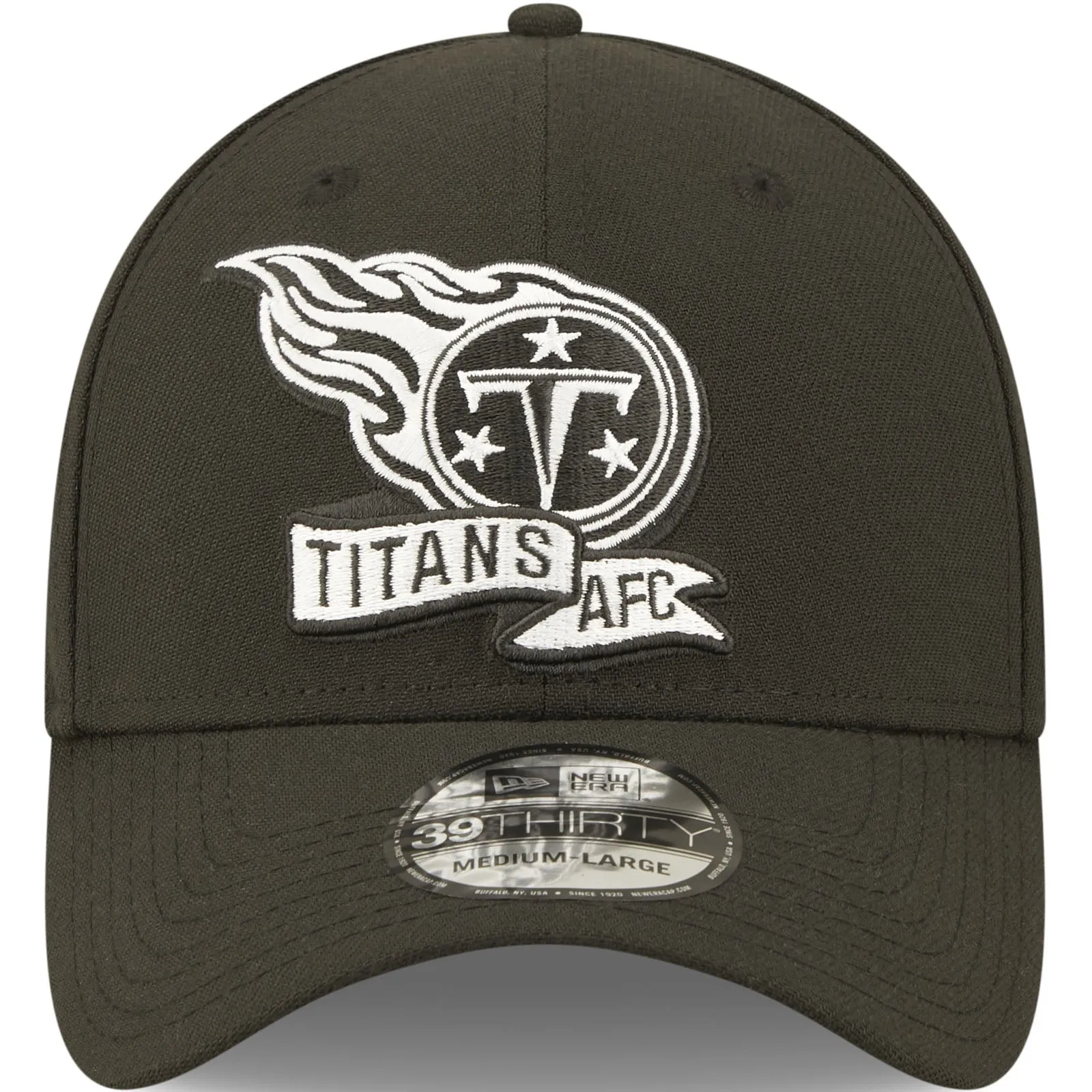 New Era Tennessee Titans NFL 2022 Sideline 39THIRTY Baseball Cap - Black