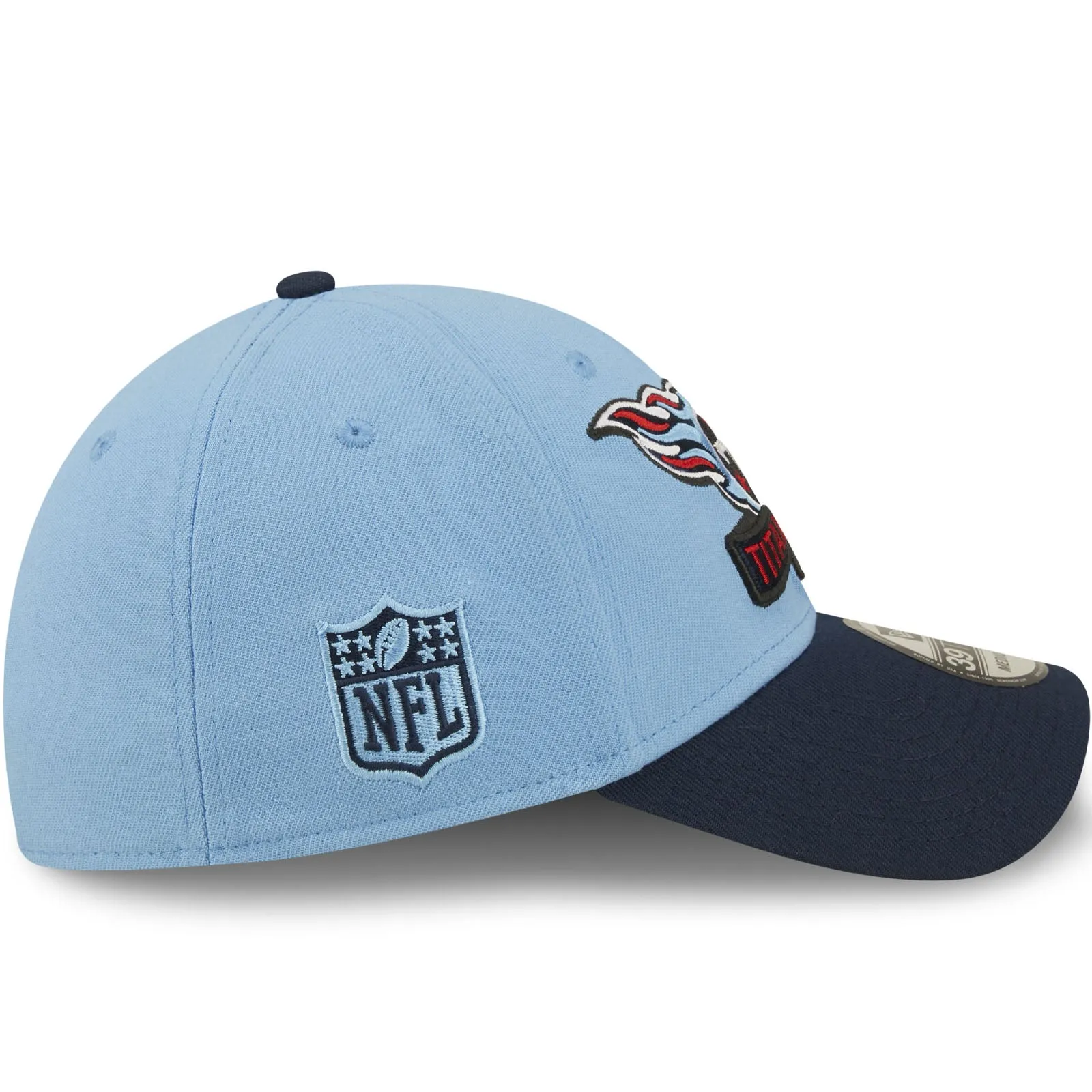 New Era Tennessee Titans NFL 2022 Sideline 39THIRTY Baseball Cap - Blue