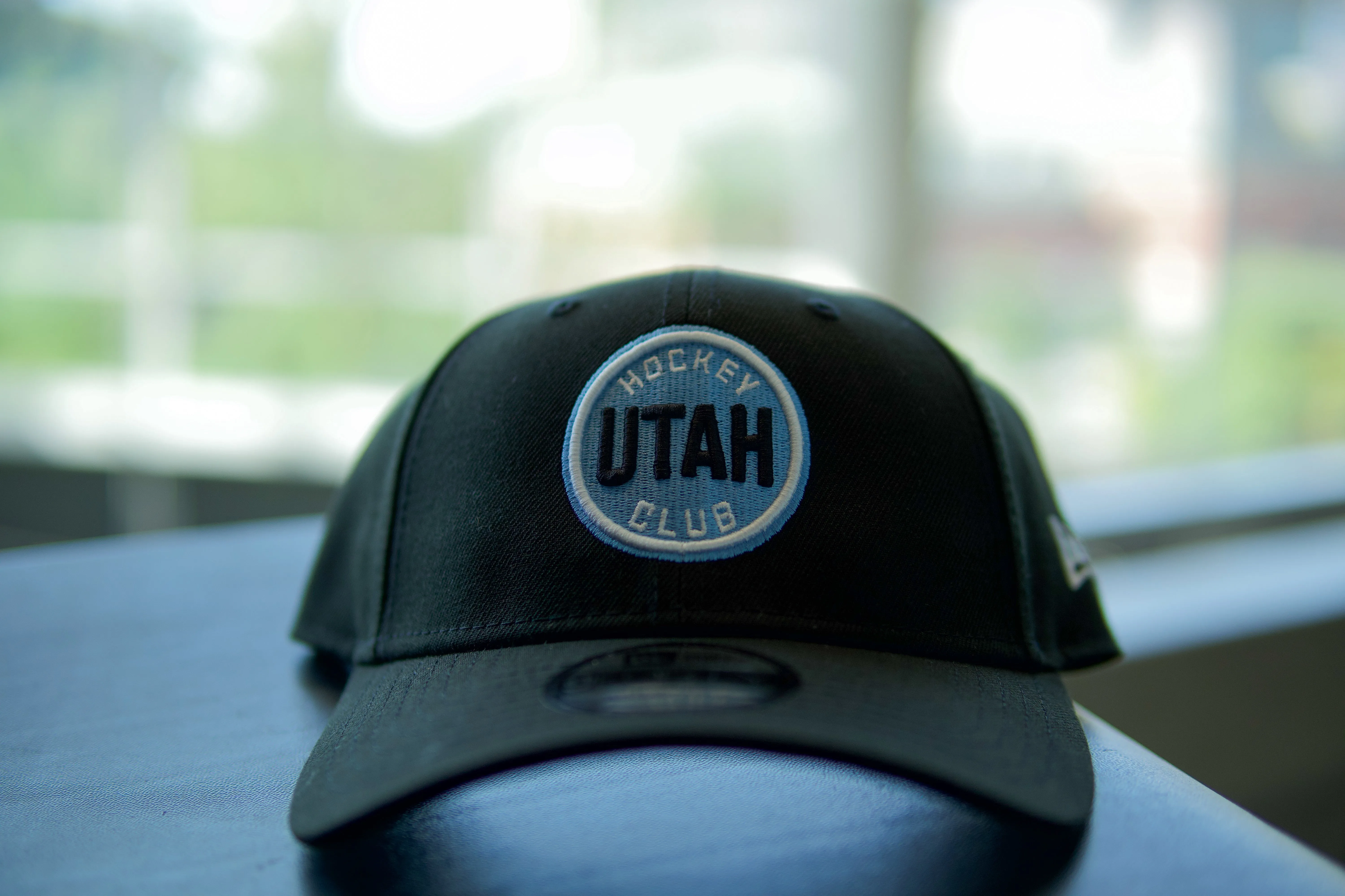 New Era Utah Hockey Circle Logo 9Forty Hat - Black - New Era