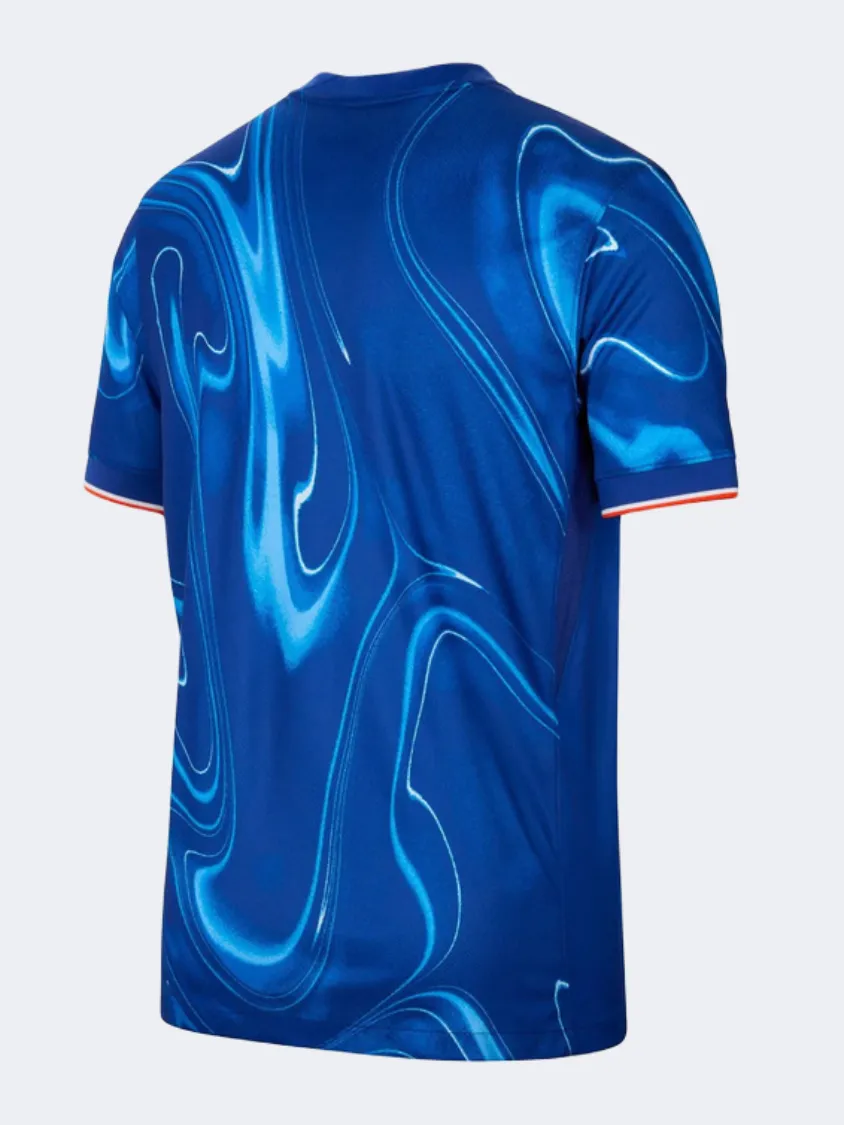 Nike Chelsea Jersey Stadium Home 24 Men Football T-Shirt Blue/Orange/White