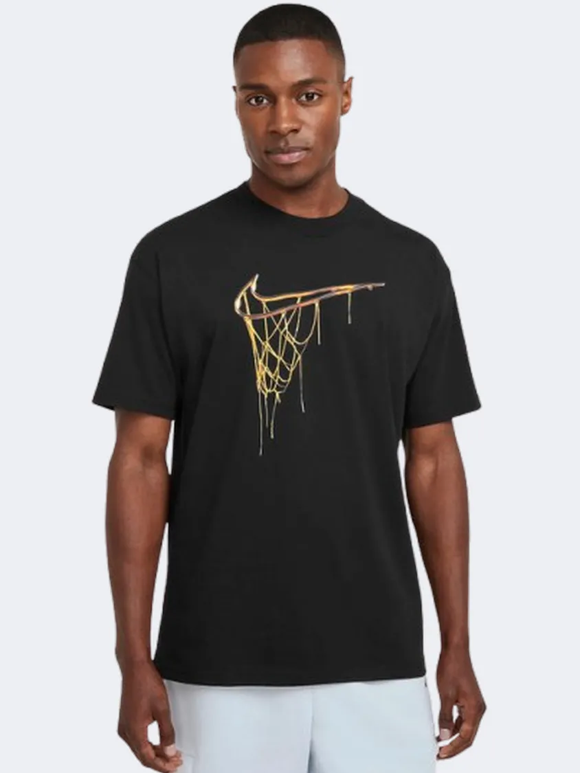 Nike Max 90 Men Basketball T-Shirt Black