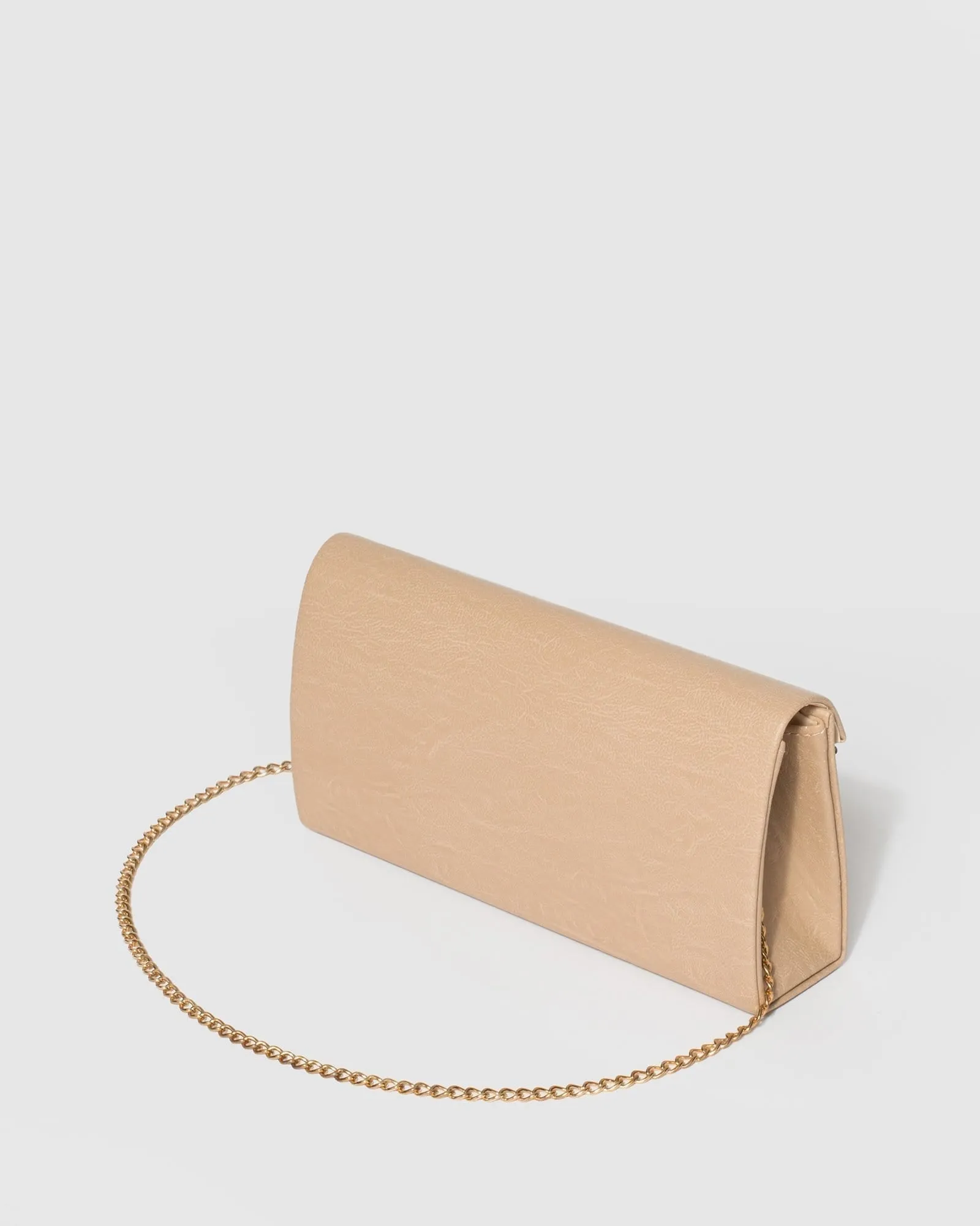 Nude Sammie Clutch Bag