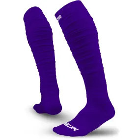 NXTRND XTD Scrunch Football Socks Purple