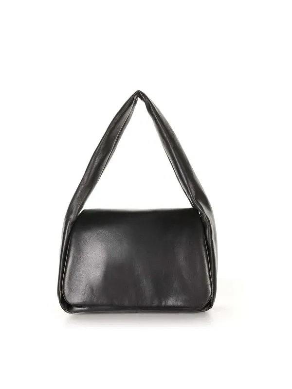 Officine Creative Shoulder Bag In Black Nappa