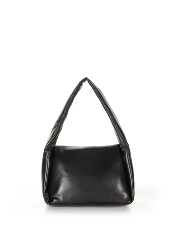 Officine Creative Shoulder Bag In Black Nappa