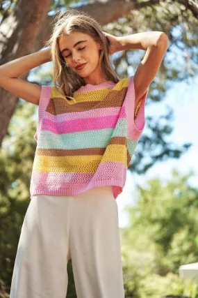 Oh So Sweet Crochet Vest