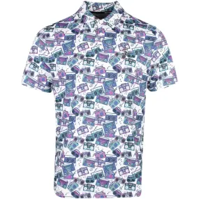 Original Penguin Boom Box Print Golf Polo