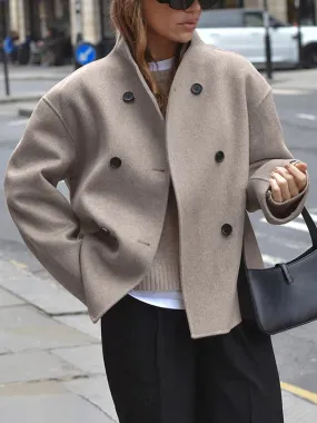 Oversized Button-Down Jacket