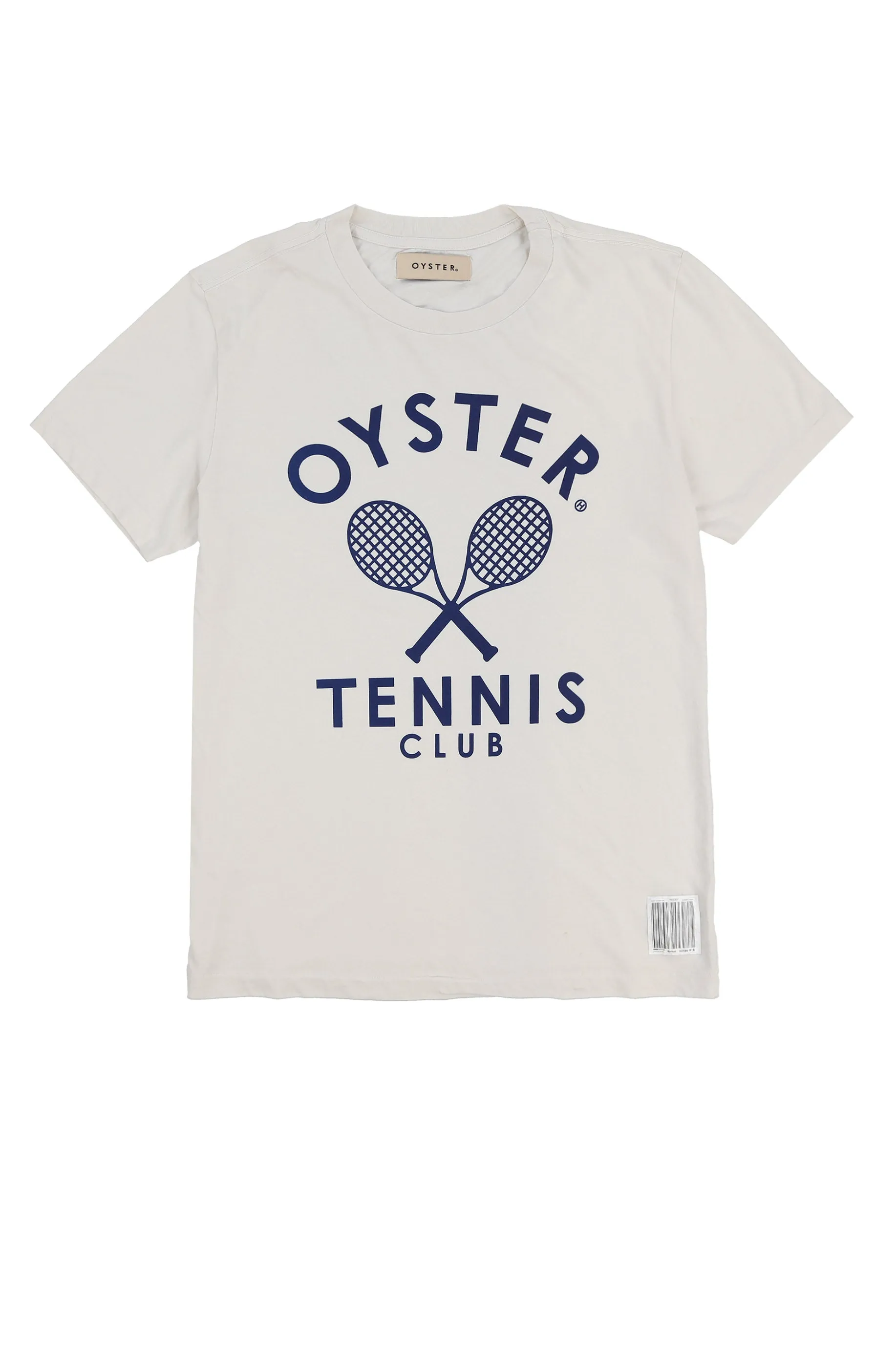 OYSTER TENNIS TEE (VINTAGE WHITE)