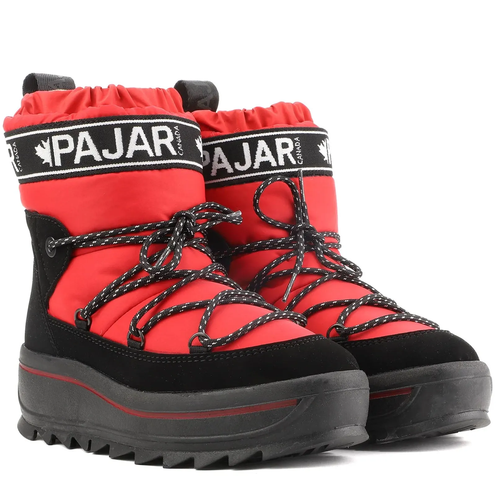 Pajar Womens Galaxy Mid Rise Waterproof Toboggan Snow Boots