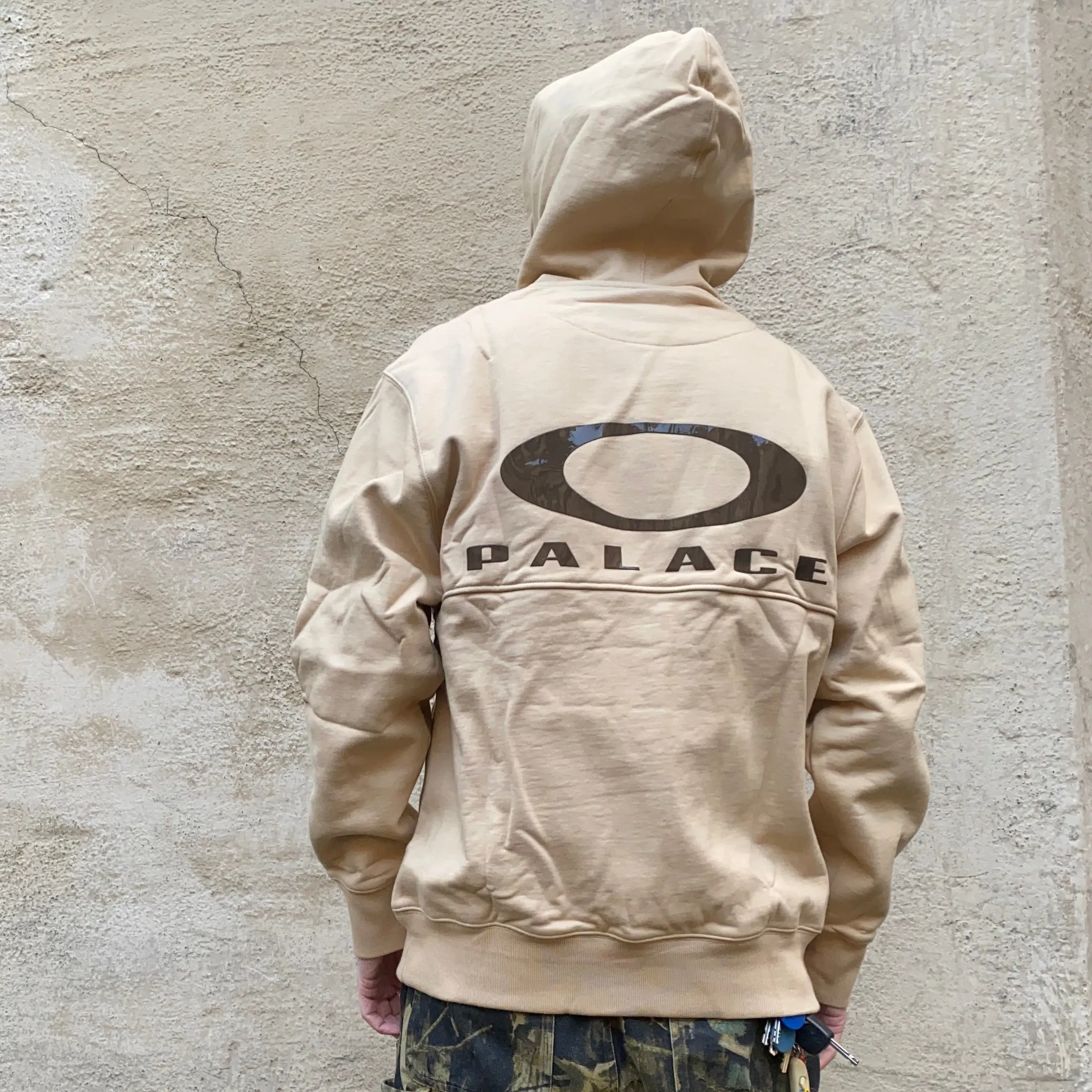 Palace x Oakley SS23 Sand Hoodie