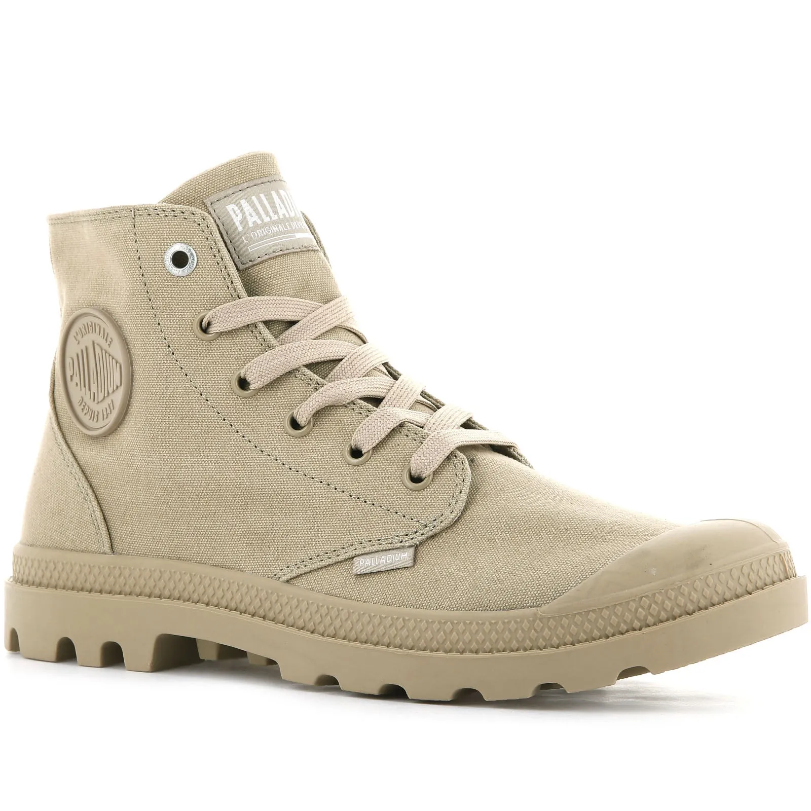 Palladium Unisex Mono Chrome Hi Top Vegan Canvas Boots