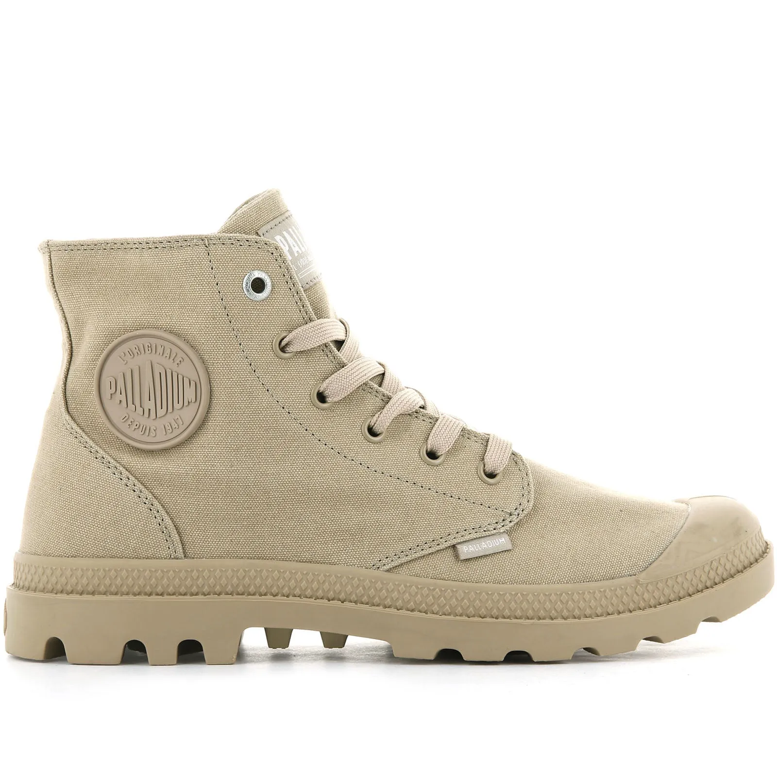 Palladium Unisex Mono Chrome Hi Top Vegan Canvas Boots