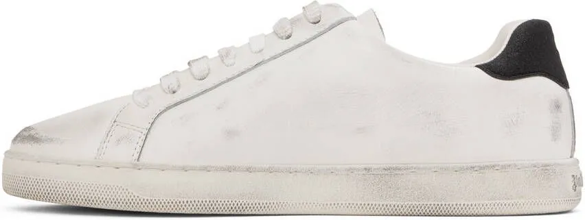 Palm Angels White Palm One Spraypaint Sneakers