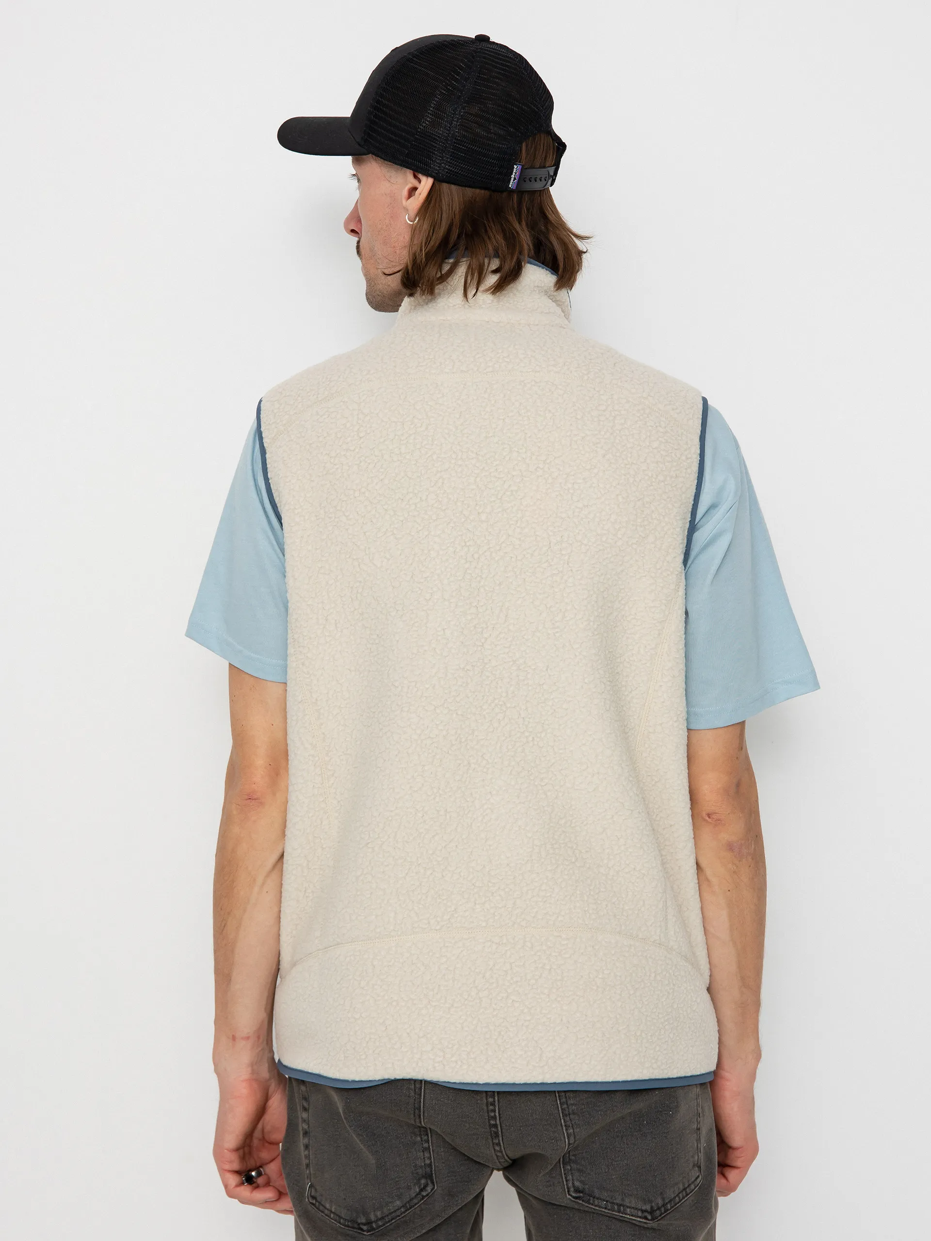 Patagonia Retro Pile Vest (dark natural utility blue)