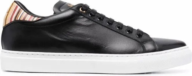 Paul Smith signature-stripe detail sneakers Black