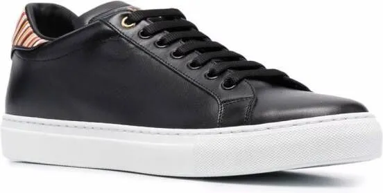 Paul Smith signature-stripe detail sneakers Black