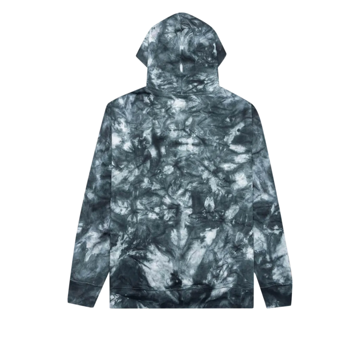 Peace On Earth Hoodie - Black Tie Dye