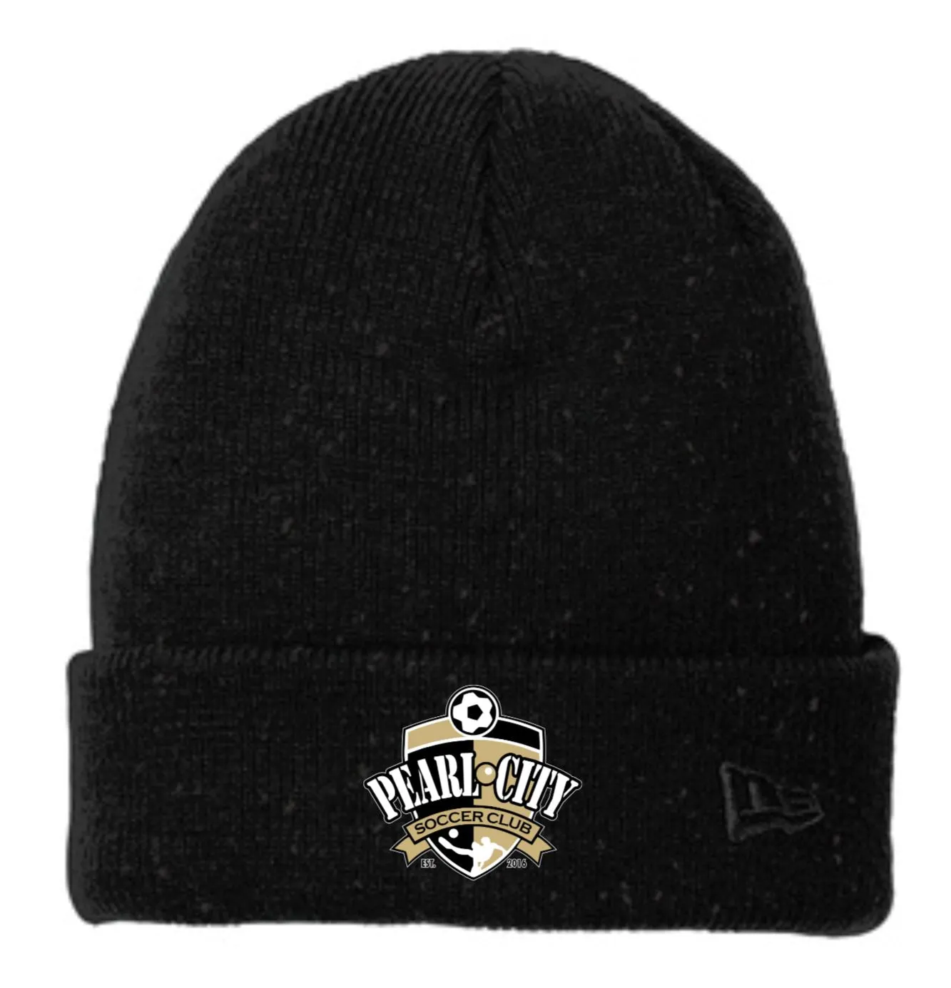 Pearl City Soccer Club New Era Speckled Beanie