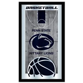 Penn State Nittany Lions HBS Basketball Framed Hang Glass Wall Mirror (26x15)