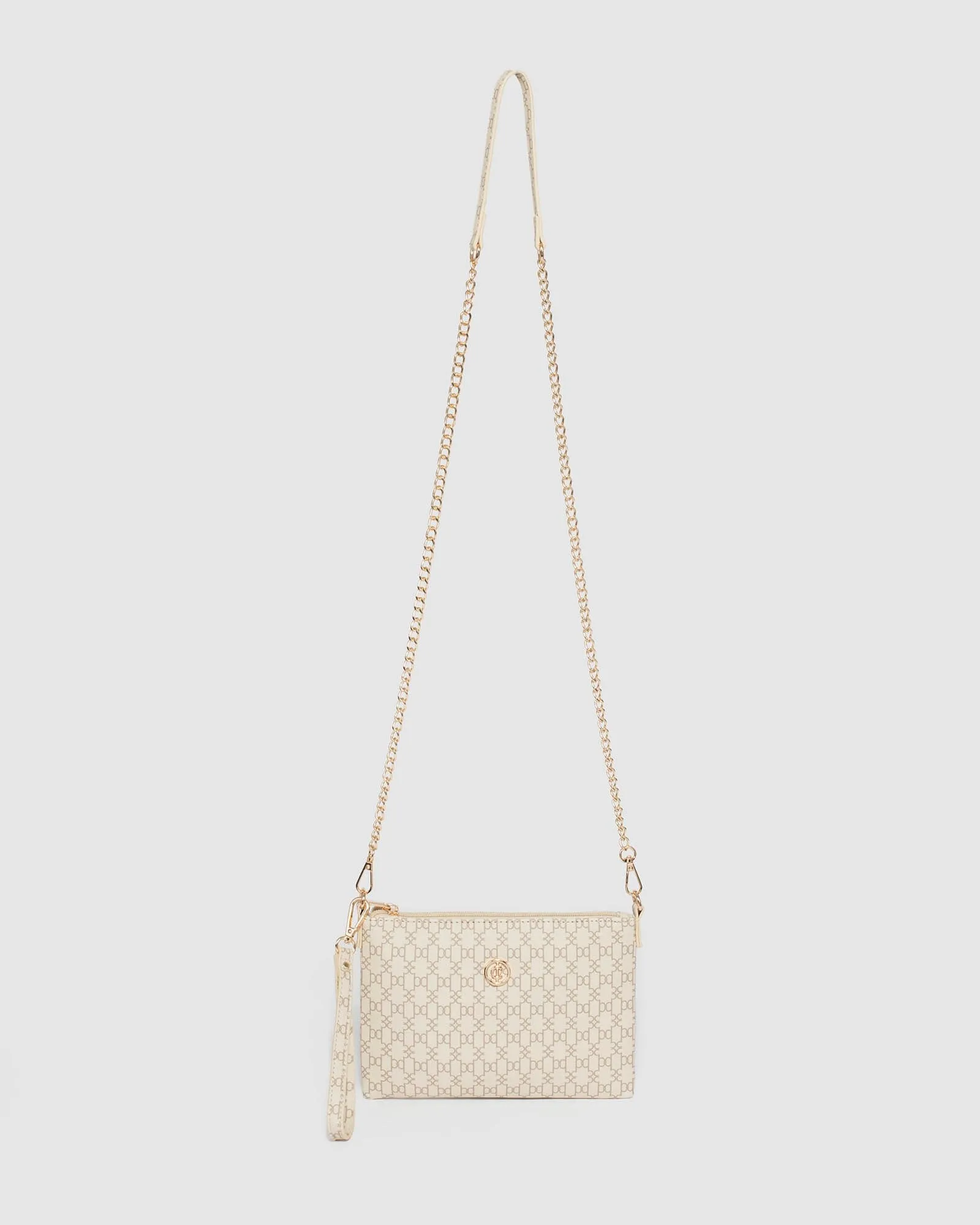 Peta Quilt Mono Crossbody Bag